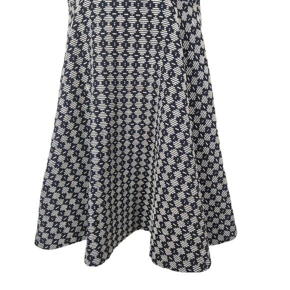 Anthropologie Maeve Dress Womens Size 0 Black & White Fit And Flare - Picture 5 of 14